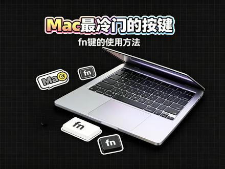 Mac最冷门的按键-fn键的使用方法 #macbook #mac快捷键 #苹果电脑使用技巧 #fn键 #mac使用技巧