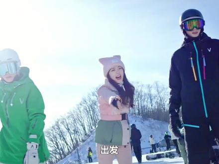 林屿森和姜锐这段滑雪⛷️太帅了叭,酷😎#骄阳似我 #滑雪 #林屿森聂曦光 #姜锐 #一起滑雪