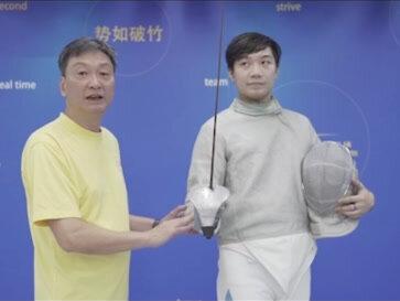 练什么剑种?有讲究,听我给你说#少儿击剑 #体育中考 #少年强则国强