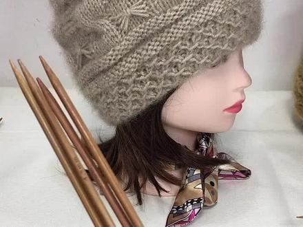 蝴蝶帽教程1#手艺人 #魏姐针织