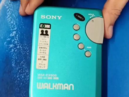 维修一台1993年的索尼随身听WM-EX606#索尼磁带随身听维修#WALKMAN