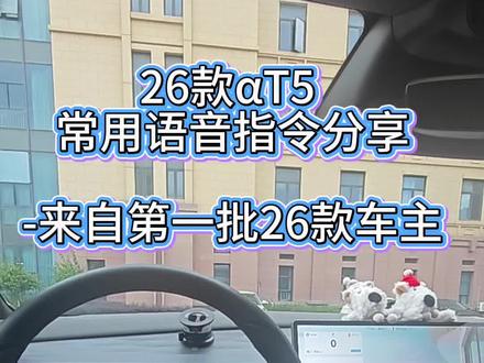 26款阿尔法T5常用语音指令分享 26款阿尔法T5常用语音指令分享,S5、问道v9通用!#极狐汽车 #极狐阿尔法s5 #极狐贝塔s3 #极狐问道v9 #极狐