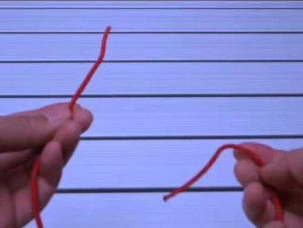 单结(死结)的打法#编绳手艺分享