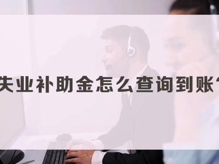失业补助金怎么查询到账#金融知识 #失业补助金 #失业补助金已到账