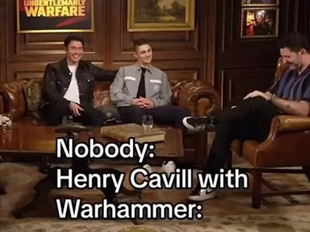 破案了大超演康斯坦丁瓦尔多
#战锤40k #亨利卡维尔