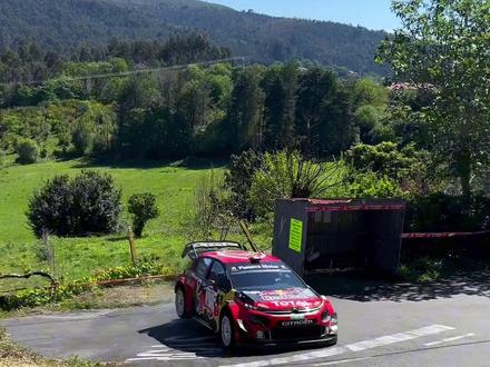 这个弯过的漂亮#wrc拉力赛