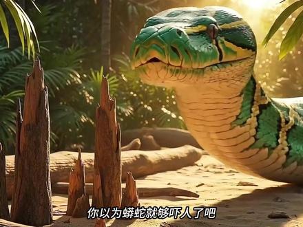比水桶还粗的亚马逊森蚺,竟然还是泰坦巨蟒留下的远古巨兽 #科普 #动物 #亚马逊 #神奇动物在抖音 #青年创作者成长计划
