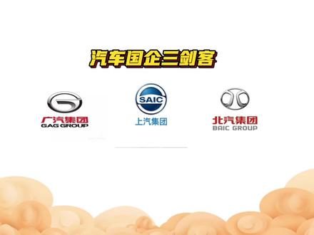 上汽,北汽,广汽,这三个汽车集团谁更有实力呢?#汽车
