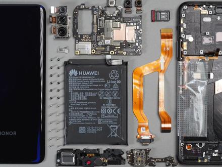 荣耀V30拆解! #荣耀v30 #拆解