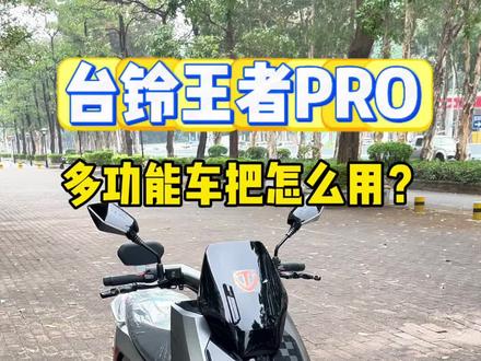台铃王者pro多功能车把功能使用 #台铃电动车 #台铃王者 #台铃王者pro #台铃王者max #电摩