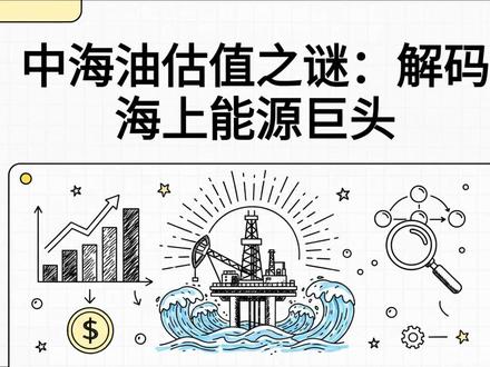 中国海油估值之谜:解码海上能源巨头 #股票 #投资 #中国海油 #天然气 #页岩气