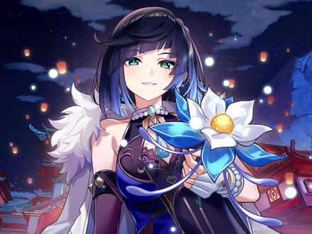 #原神 夜兰生日快乐 | 看来我这位「线人」在你这里,还是有一定分量的~