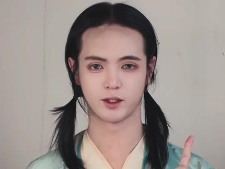 长发男生|江南美人盘发教程 #十里桃花待嫁的年华 #国风发型 #新中式发型 #编发教程 #简单易学发型