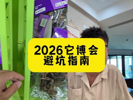 2026它博会逛展避雷&推荐 #它博会 #鲜朗 #江小傲 #帕特 #起源冻干