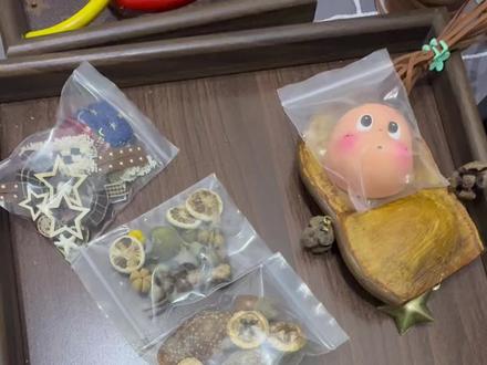 diy材料包豆荚娃娃