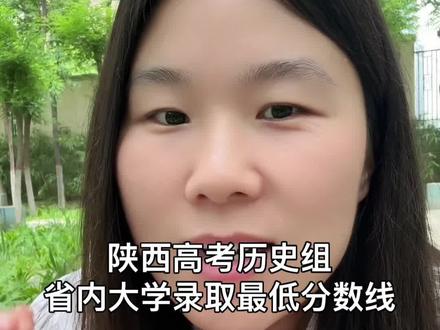 陕西高考历史组省内大学录取分数线 陕西高考历史组省内大学录取分数线#陕西高考#陕西 #陕西高考志愿填报 #陕西新高考 #陕西dou知道