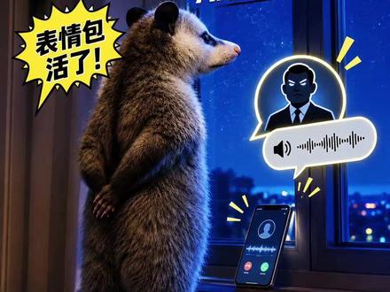背手负鼠 AI搞笑视频 背手负鼠:收到,办不到。我做事,你不必放心。#背手负鼠 #二次元 #原创动画 #AI创作浪潮计划 #搞笑 #抖音ai创作大赛