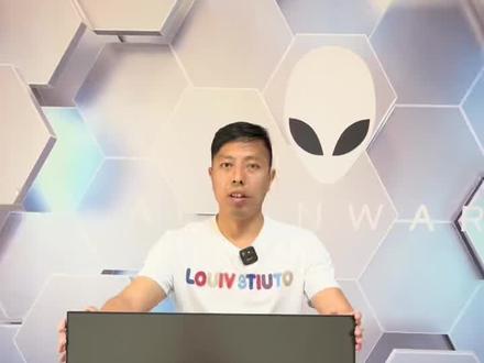 alienware外星人2721D显示器检测小方法分享给大家!#卖电脑的小伙 #电竞屏