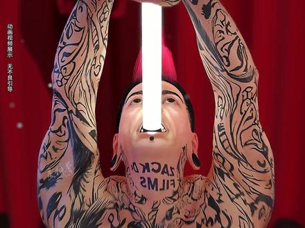 男子在表演吞灯时,却发生了意外! #科普