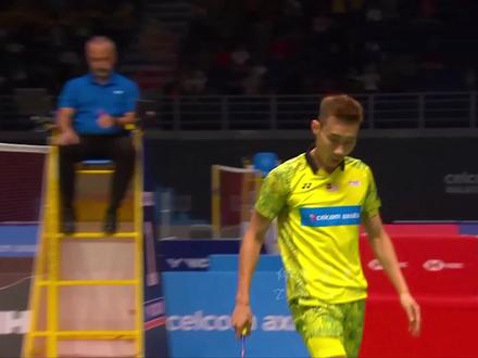 一剪到底|2018年大马赛李宗伟vs安赛龙,主场作战的老李 一夫当关,打的安赛龙无心恋战!#羽毛球 #体育精神 #李宗伟 #安赛龙 #抖音体育