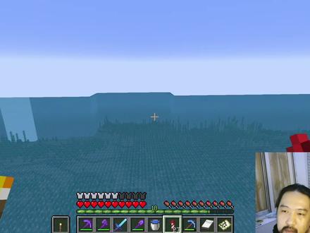 我的世界1.18生存77:15000格,飞到蘑菇岛!