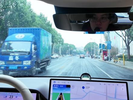 OTA升级上路实测 三点式掉头实测演示#尚界H5 #开尚界马尚发 #鸿蒙智行OTA新年马上升级 #春节安心行