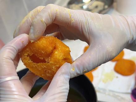 空心地瓜饼,也可以用南瓜