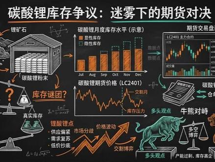 富宝库存图引争议,碳酸锂库存藏玄机