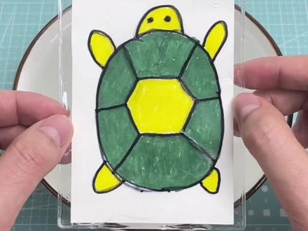 消失的乌龟#手工diy #手工 #手工制作