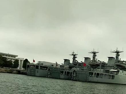 #航海 游南海舰队湛江军港。