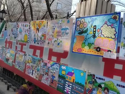 守法规知礼让,安全文明出行#手抄报作业 #愿平安健康幸福 #童心童画