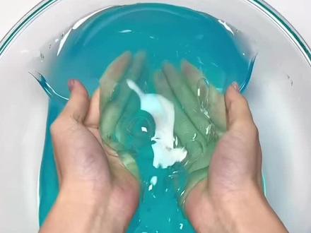 保姆级古早假水教程#起泡胶 #做泥教程 #起泡胶教程 #假水 #解压视频