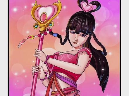 #画画 爸爸画的王默VS我画的王默@抖音小助手