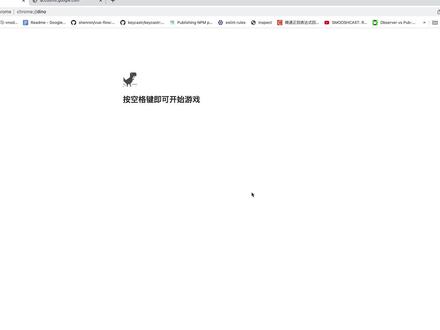 暴改chrome恐龙小游戏 #程序员 #编程 #技术宅 #Chrome #前端 #JavaScript