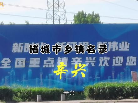 诸城市乡镇名录:辛兴镇 #人文星闪耀计划