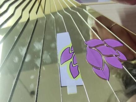 【童磨扇子制作教程】(无穿线部分) #手工 #童磨 #鬼灭之刃