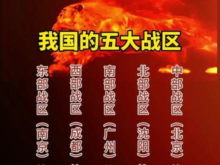 我国的五大战区,谁最厉害。