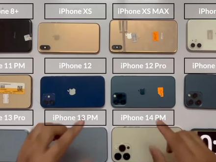 ios17.1.1续航测试:11款苹果热门机型对比,iphone13promax第几