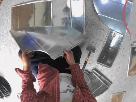 镀锌铁皮90度弯头制作
厨房排烟,油烟净化,风管安装
18819149356
#通风管道 #风管加工 #生活不会辜负每一个努力的人