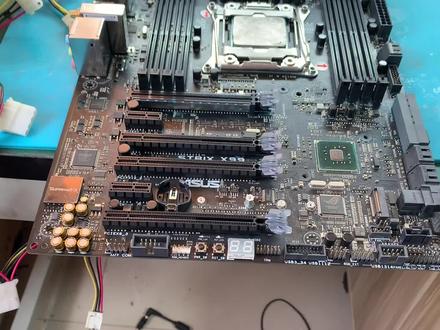 真水视频,败家之眼X99主板水冷漏液简单粗暴修复