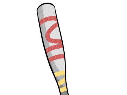 #灵魂画手 #procreate绘画 #日常瞎画 如何10秒画出棒球棒?快来试试吧!