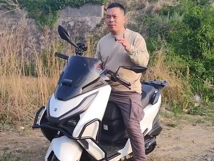 破案了:春风150SCF龙头抖动的原因找到了,轮胎未做动平衡 #踏板车摩托车 #测评#吐槽#春风动力#春风150SCF