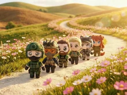 洲洲小学今天开展户外活动啦#三角洲 #三角洲行动 #三角洲欢乐剧场 #游戏