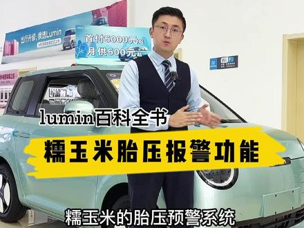 长安新能源lumin糯玉米胎压报警功能及常见问题#汽车知识科普 #新能源电动汽车 #焦作新能源汽车 #长安lumin #长安汽车