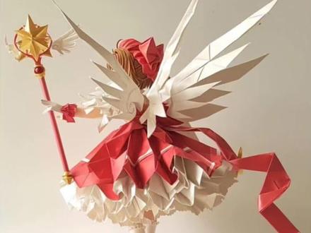 瞄一眼就会的百变小樱折纸,快艾特你的天才闺蜜给你折!#百变小樱折纸 #折纸教程 #手工diy #一学就会系列