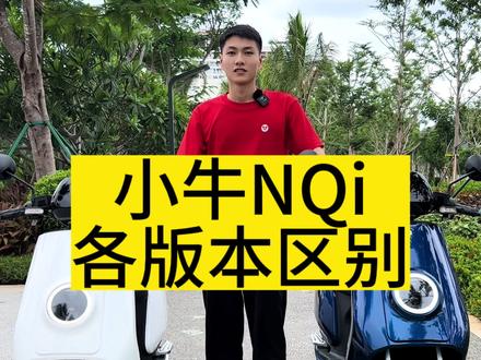 小牛NQi版本之间的区别#小牛电动