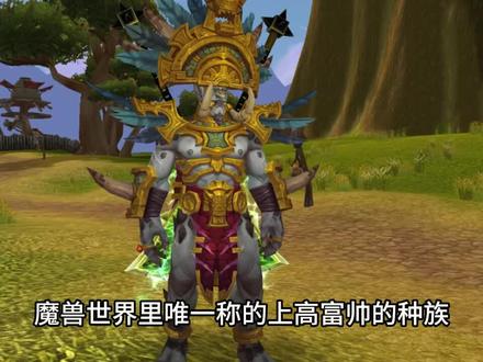 魔兽世界唯一的高富帅赞达拉巨魔 #魔兽世界