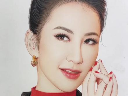 李玟的画作感动了无数人,网友直呼“画哭了”! #李玟