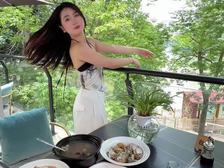 俯瞰光明港公园!168吃有鲍鱼大虾芝士榴莲的海鲜大餐#福州海鲜 #福州宴请