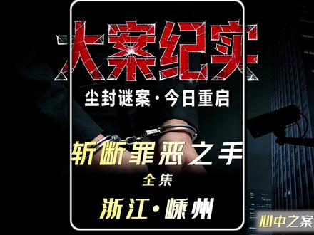 浙江嵊州:斩断罪恶之手 #大案纪实 #真实事件 #普法小剧场